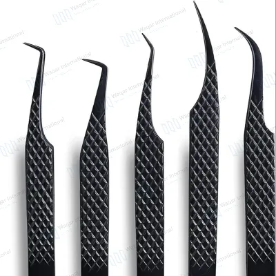 Private Label Set 5 Luxury Anti-Acid Pointed Fiber