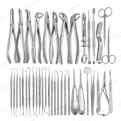 25PCS General Surgery Instrument Set Stainless Steel General