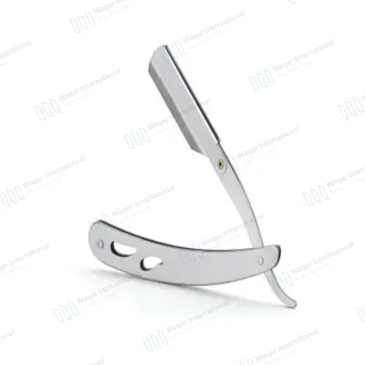 Barber Straight Edge Razor Stainless Steel Face