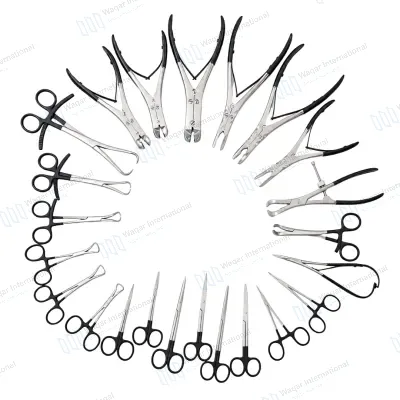 Bone Reduction Holding Forceps Set 23-Piece Orthopedic Trauma