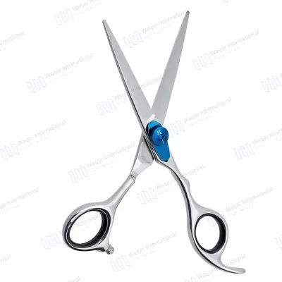 Hair Scissors 4Cr13 Stainless Steel Blades Long Handle