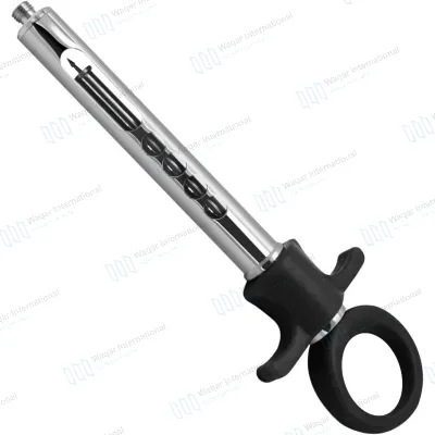 Stainless Steel Dental Syringe Carpule Self Aspirating Anesthetic Plastic