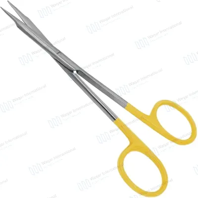 Tenotomy Scissors Yellow Handles Stainless Steel Surgical Instrument