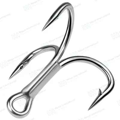 Triple Stinger Treble Hooks-Stainless Steel Corrosion Resistant Circle Hooks