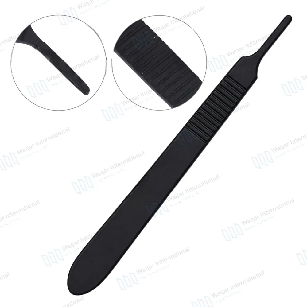 Black Scalpel Blade Handle #3