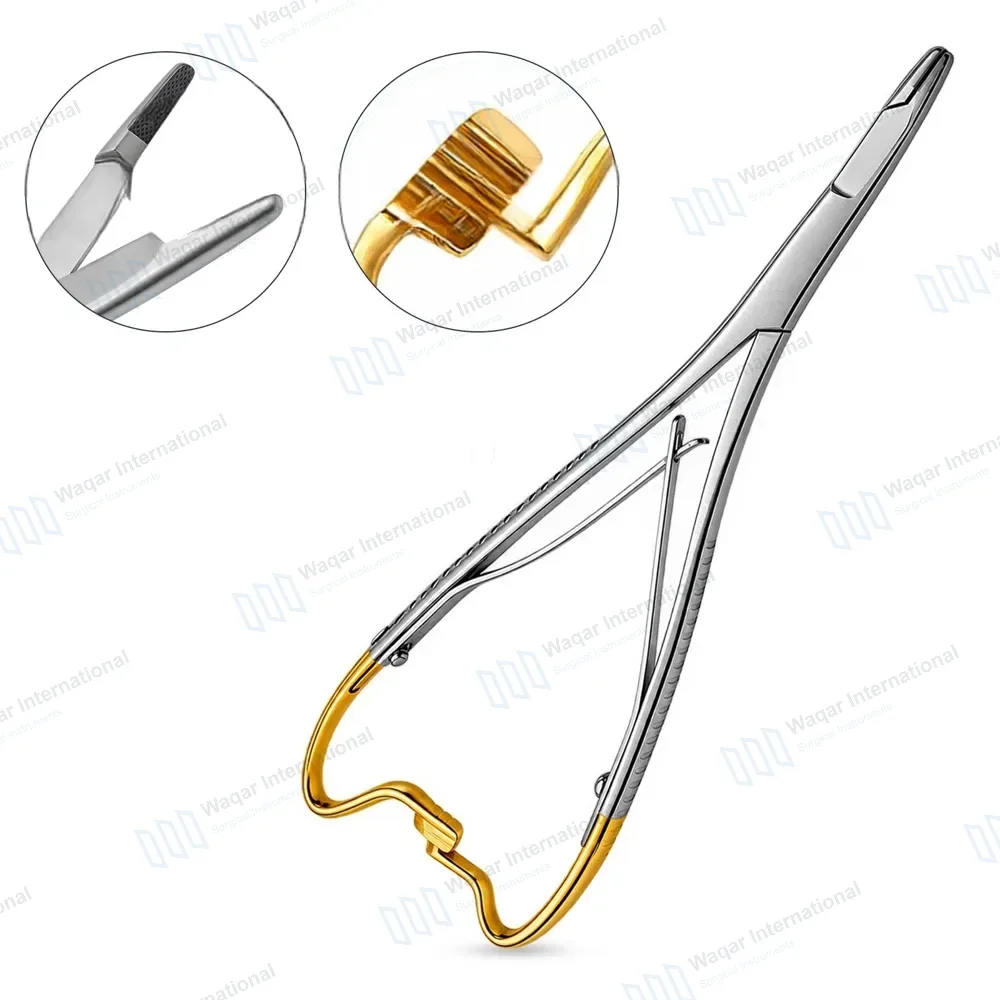 T/C Mathieu Olsen Hegar Needle Holder 5.5″