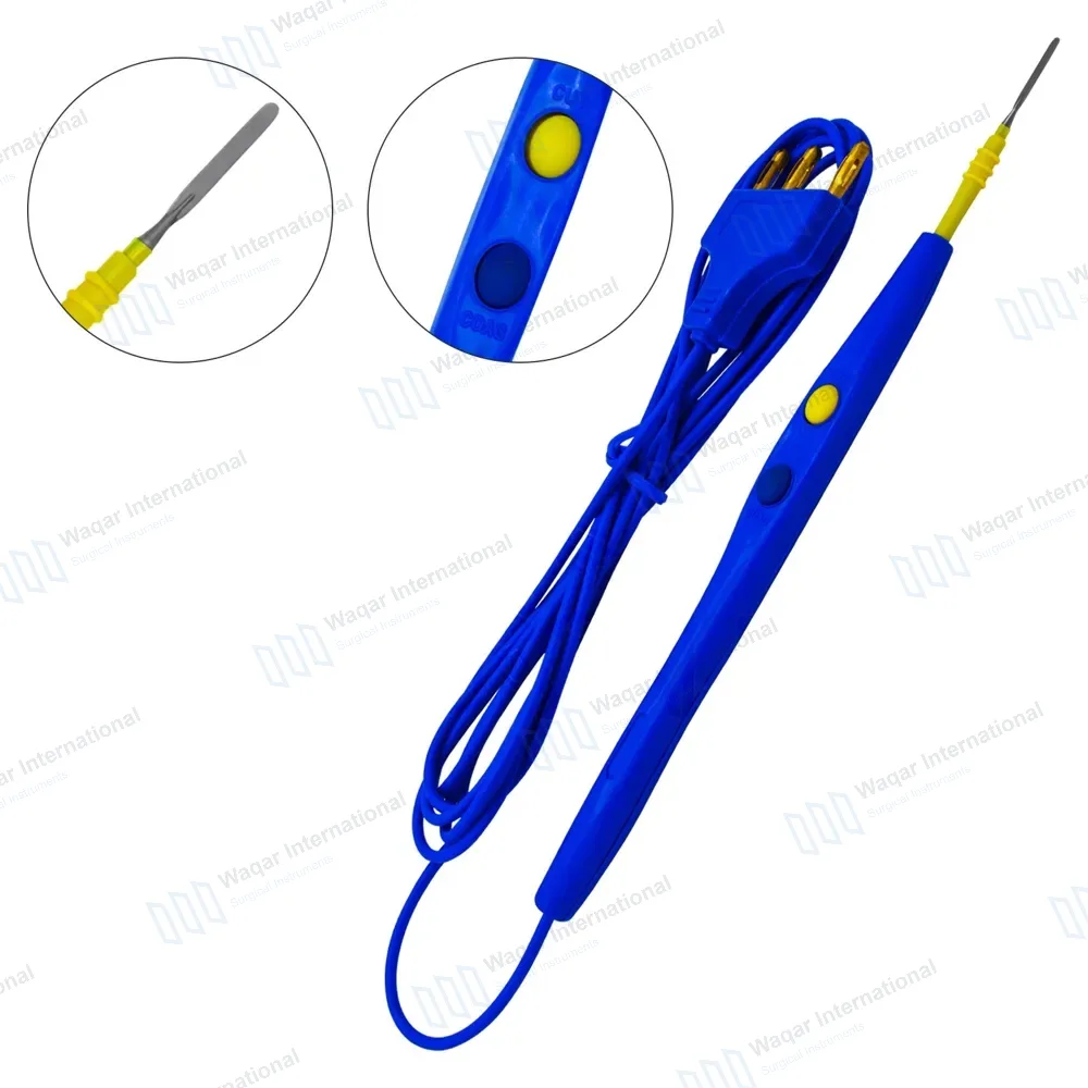Electrosurgical Pencil 2mm Wide Blade  – Single Use