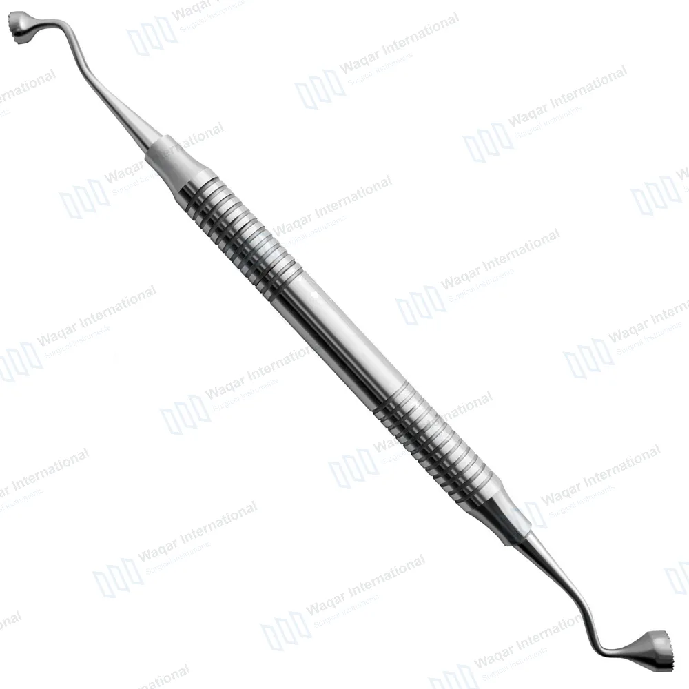 Graft Packer Large 6mm-8mm Serrated Tip Hollow Handle