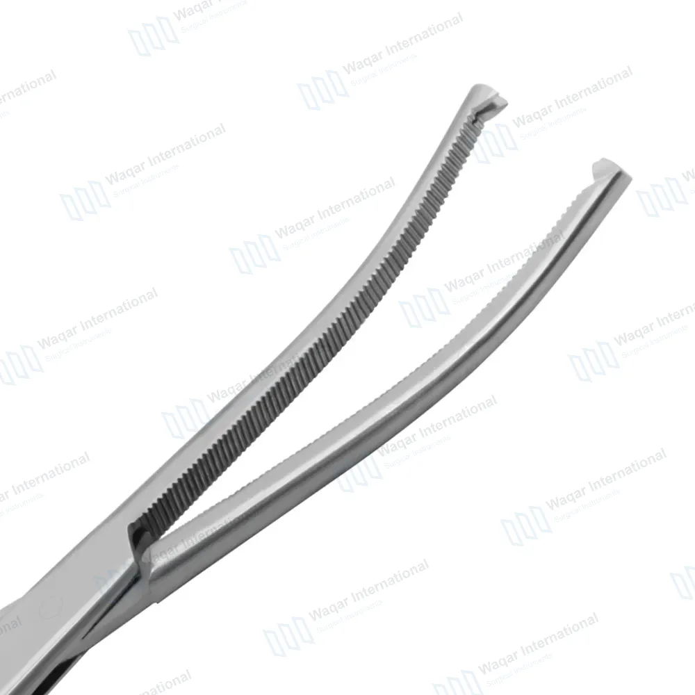 Rochester-Ochsner Forceps 6.25″ Curved 1×2 Teeth Serrated Jaws