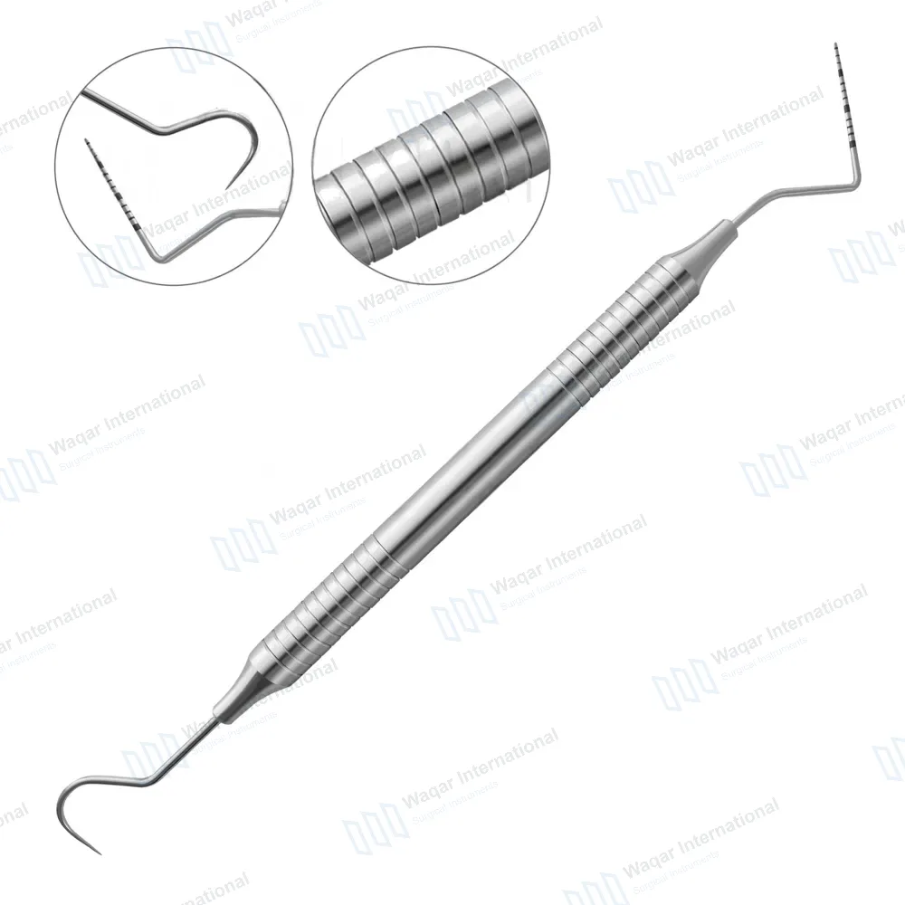 Periodontal Probe UNC15/23 Double Ended Hollow Handle