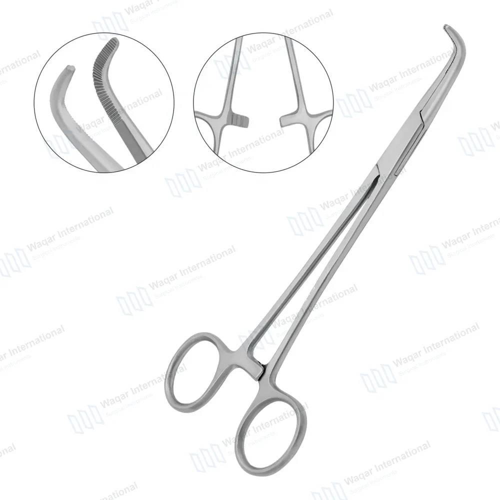 Baby Mixter Forceps 5.25″ (13cm) Curved Serrated Jaws