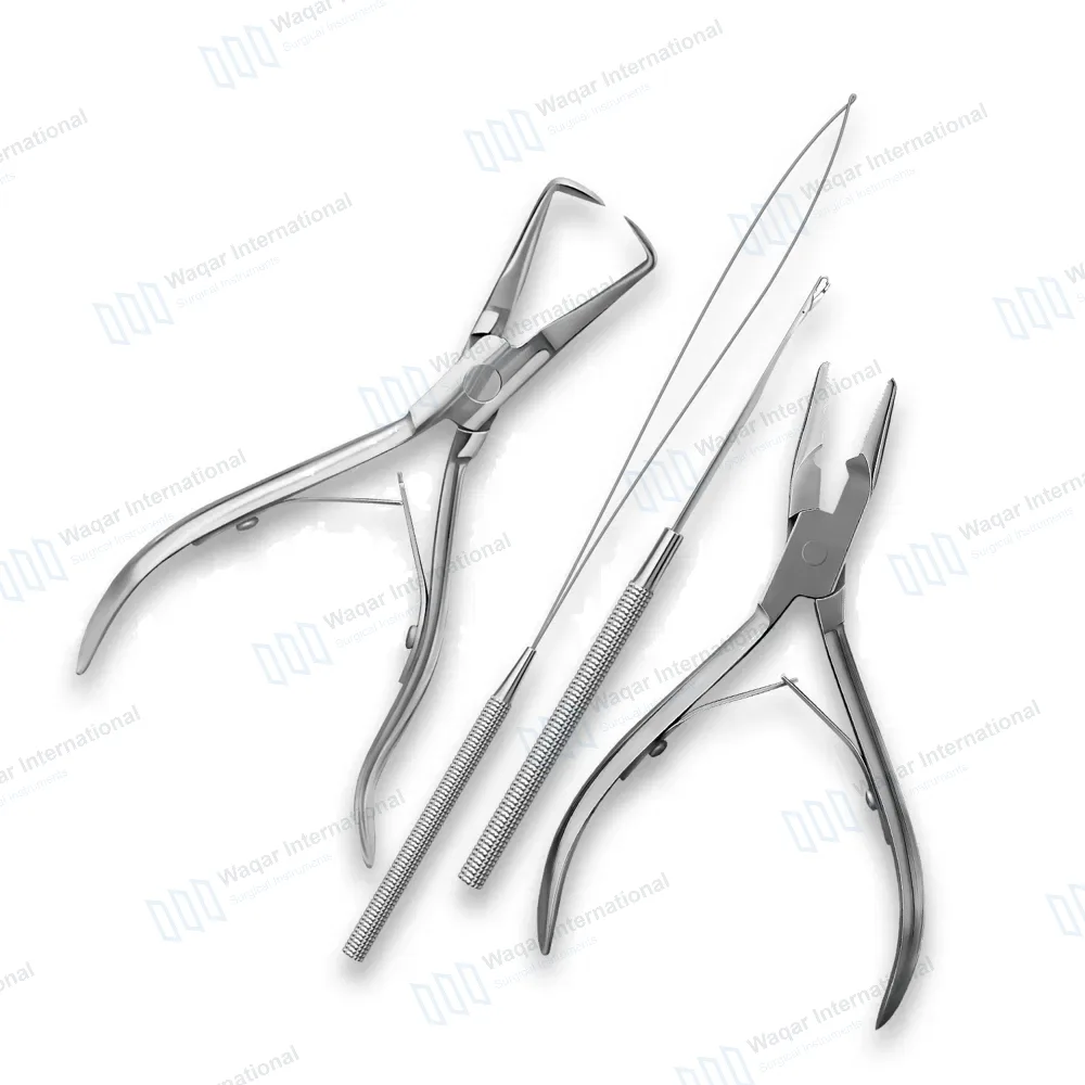 4 Pcs Hair Extension & Beading Tool Kit
