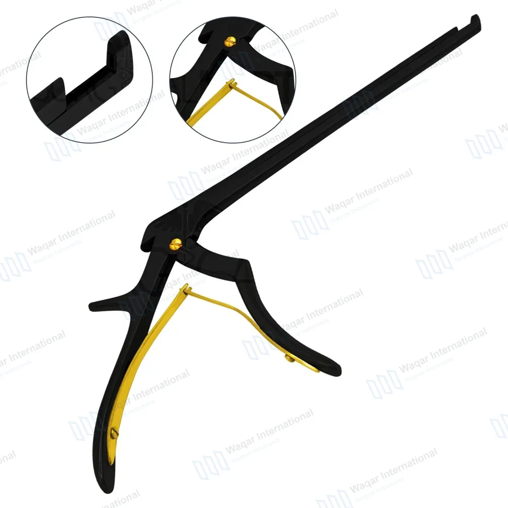 Kerrison Rongeur Black 7″ Shaft 45 Degree Up 5mm Bite