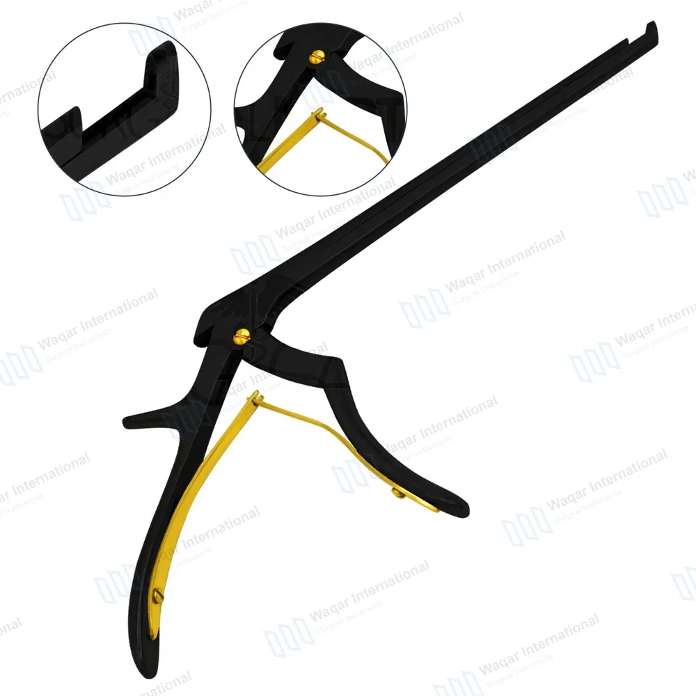 Kerrison Rongeur Black 7″ Shaft 45 Degree Up 4mm Bite