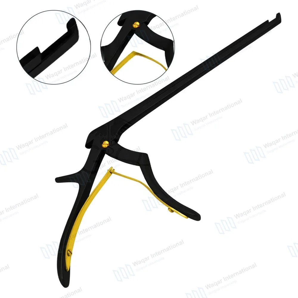 Kerrison Rongeur Black 7″ Shaft 45 Degree Up 3mm Bite