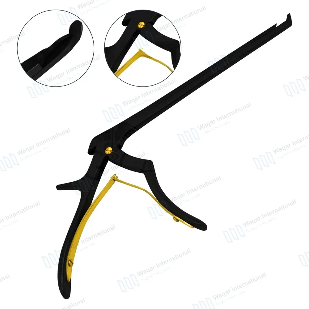 Kerrison Rongeur Black 7″ Shaft 45 Degree Up 1mm Bite