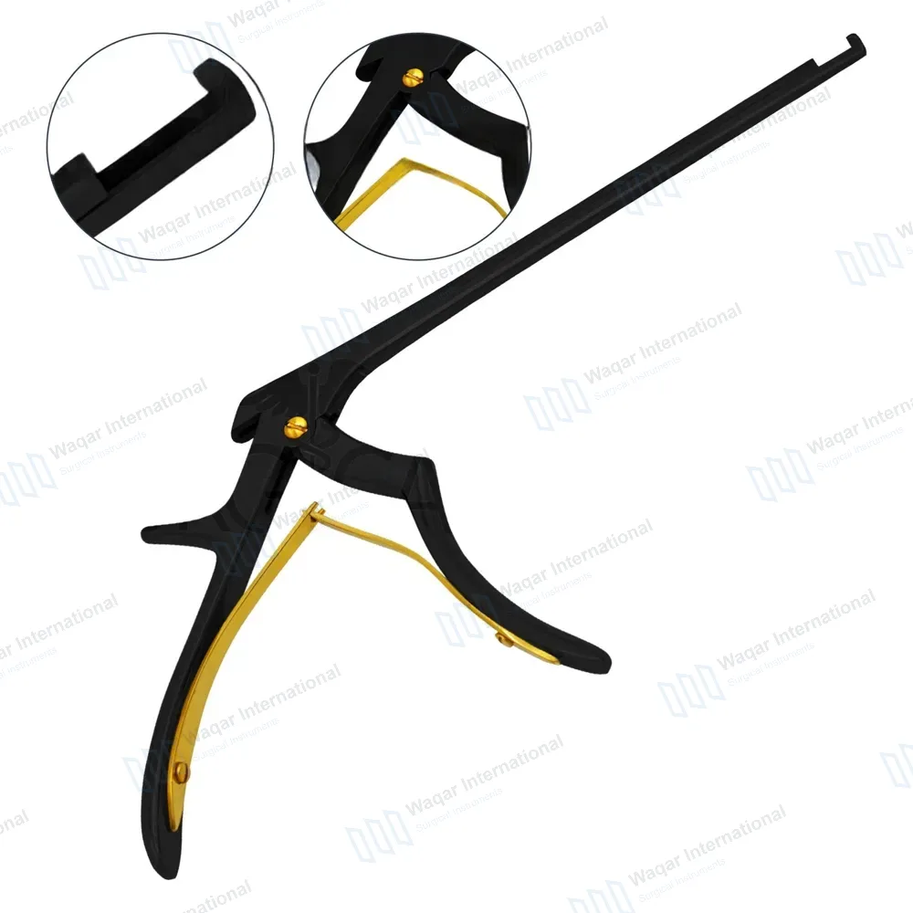 Kerrison Rongeur Black 7″ Shaft 90 Degree Up 3mm Bite