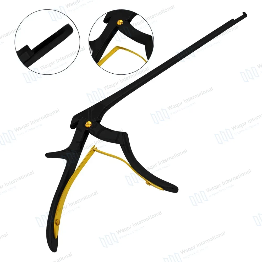 Kerrison Rongeur Black 7″ Shaft 90 Degree Up 1mm Bite