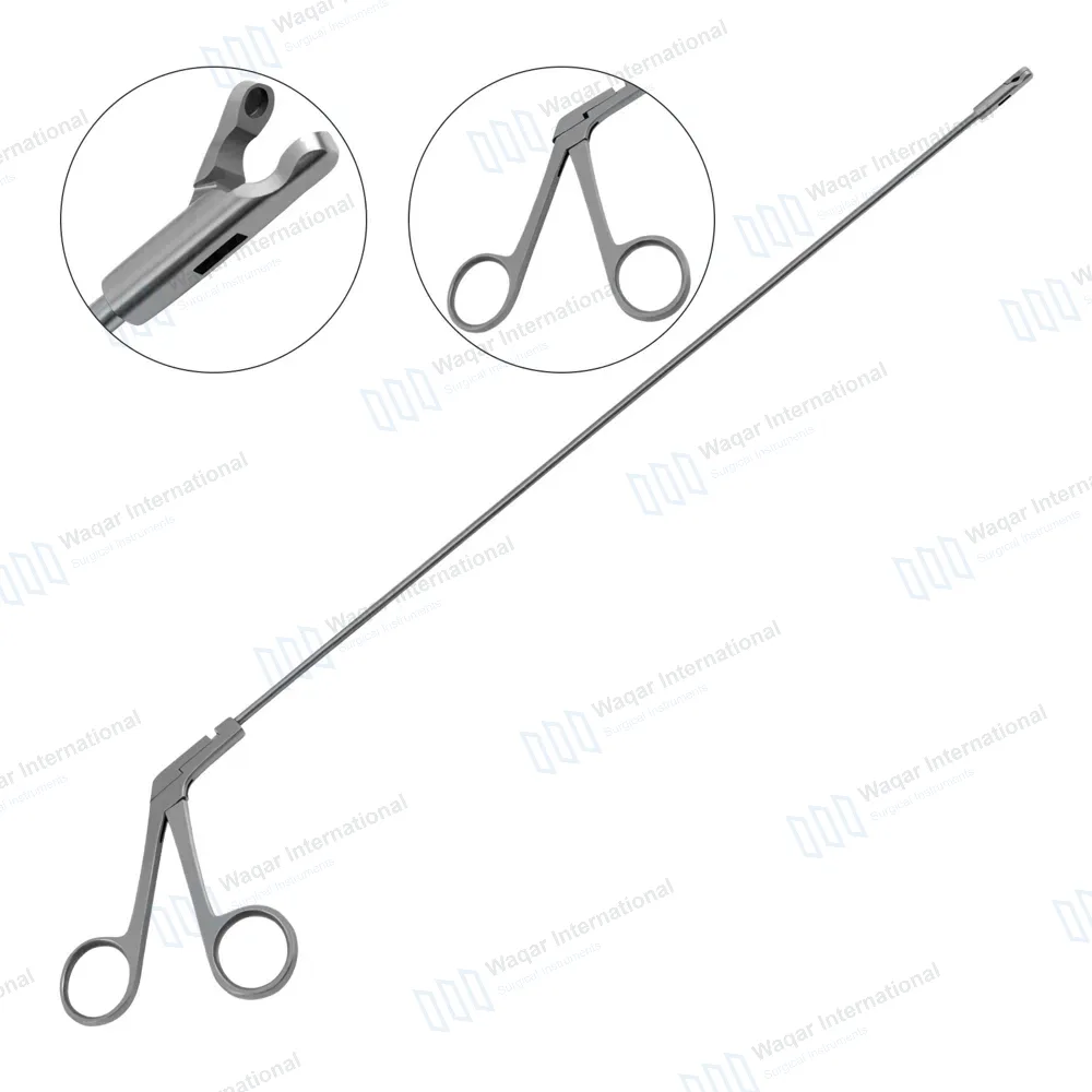 Jackson Endoscopic Forceps 24″ Straight Cup Jaw 4mm Bite