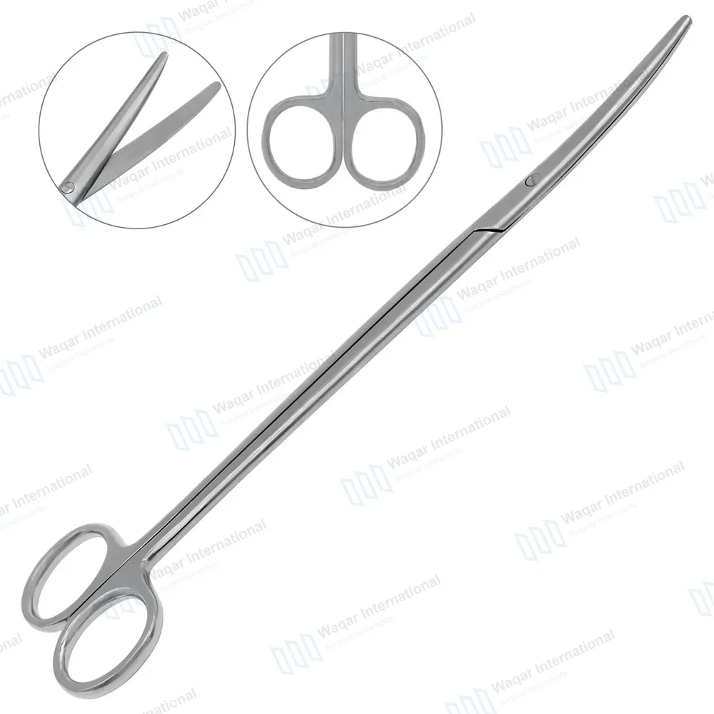 Metzenbaum Scissors 11″ Curved Blunt Tips