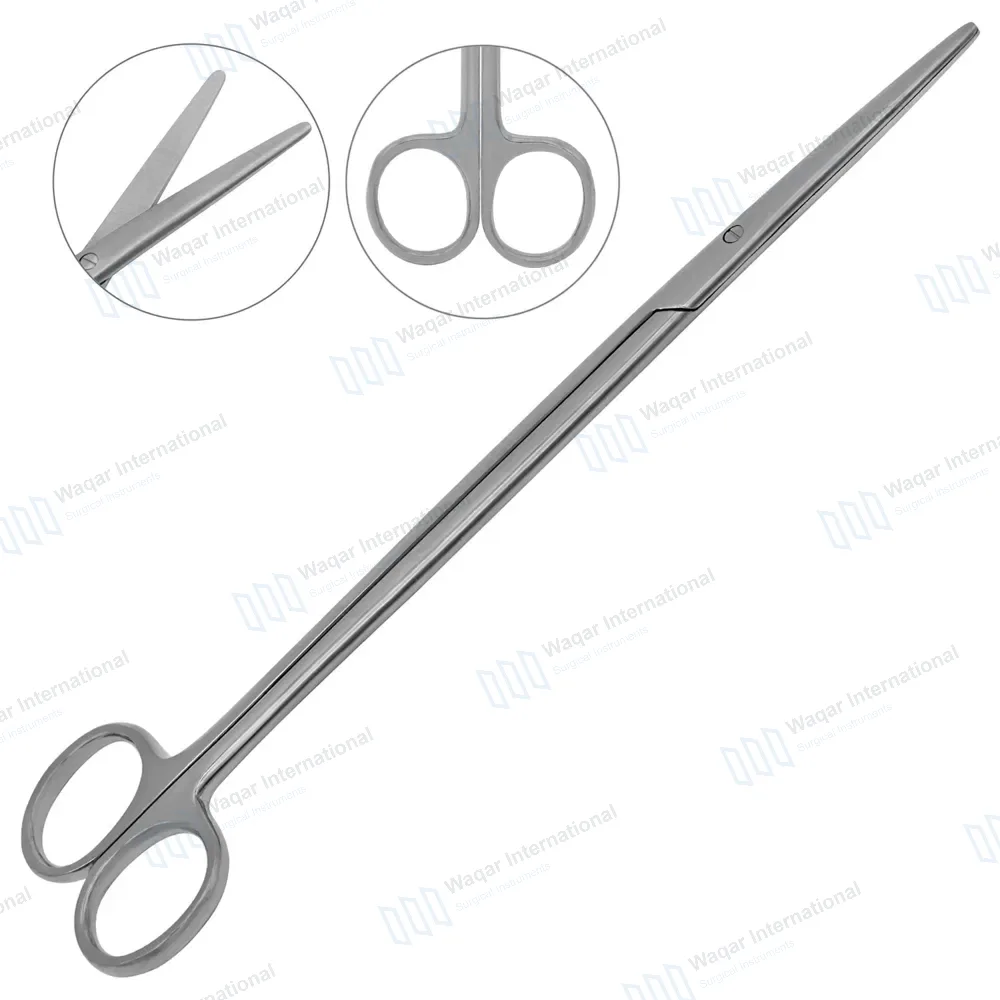 Metzenbaum Scissors 11″ Straight Blunt Tips