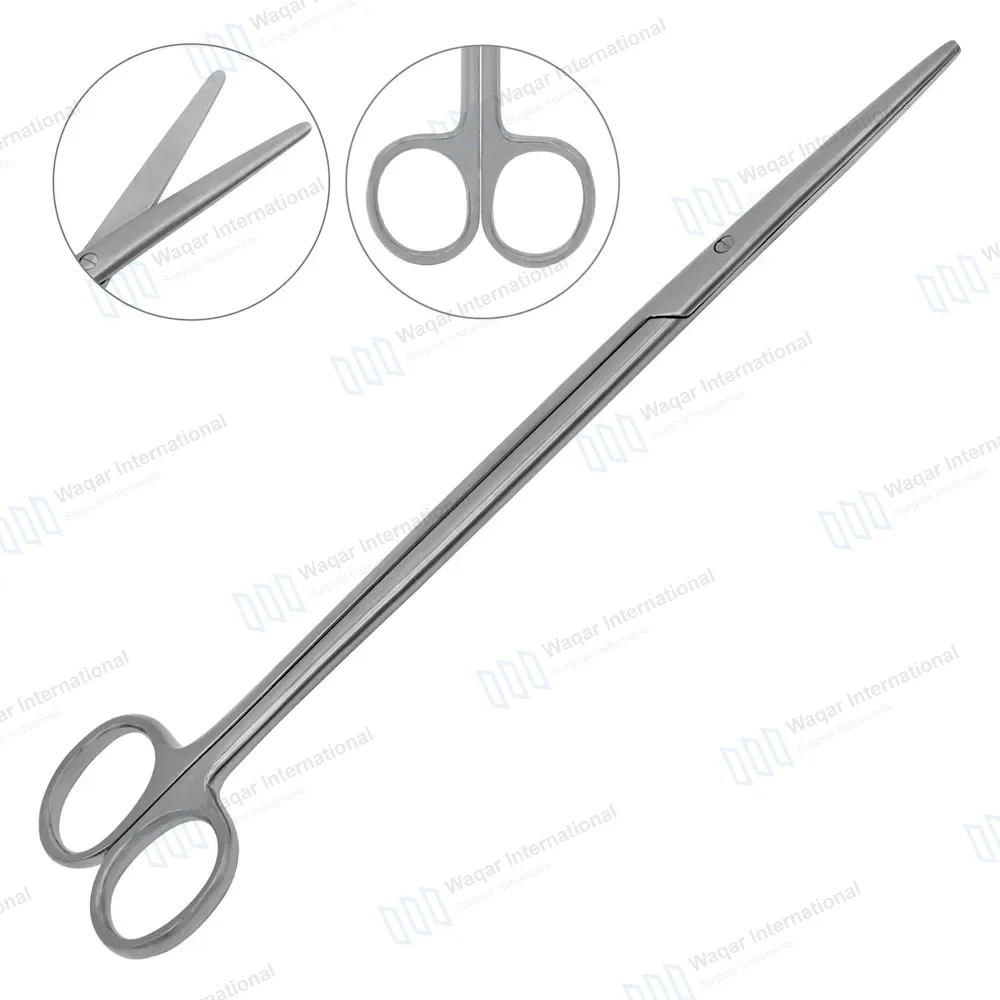 Metzenbaum Scissors 9″ Straight Blunt Tips