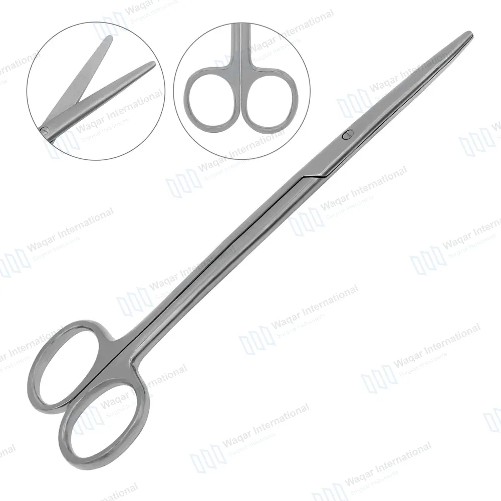 Metzenbaum Scissors 8″ Straight Blunt Tips