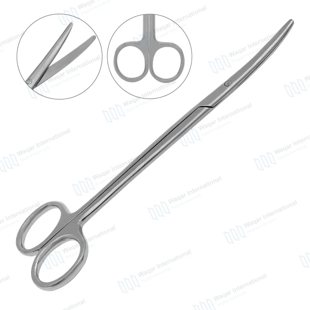 Metzenbaum Scissors 8″ Curved Blunt Tips