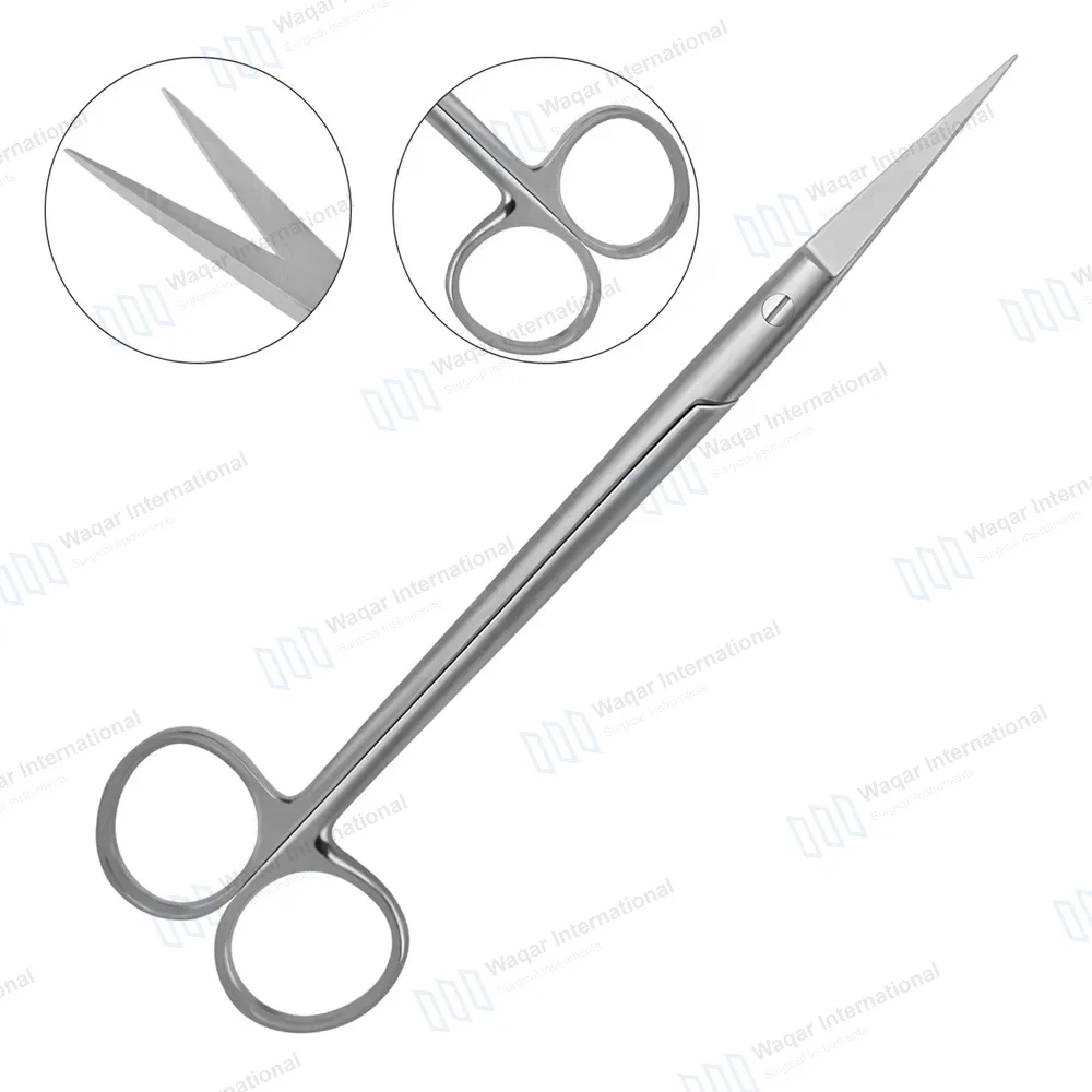 Kelly Scissors 6.25″ Straight Sharp Blades