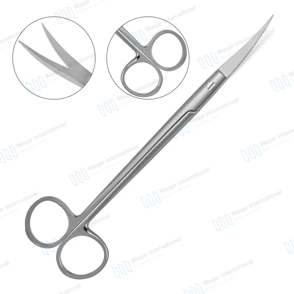 Kelly Scissors 6.25″ Curved Sharp Blades