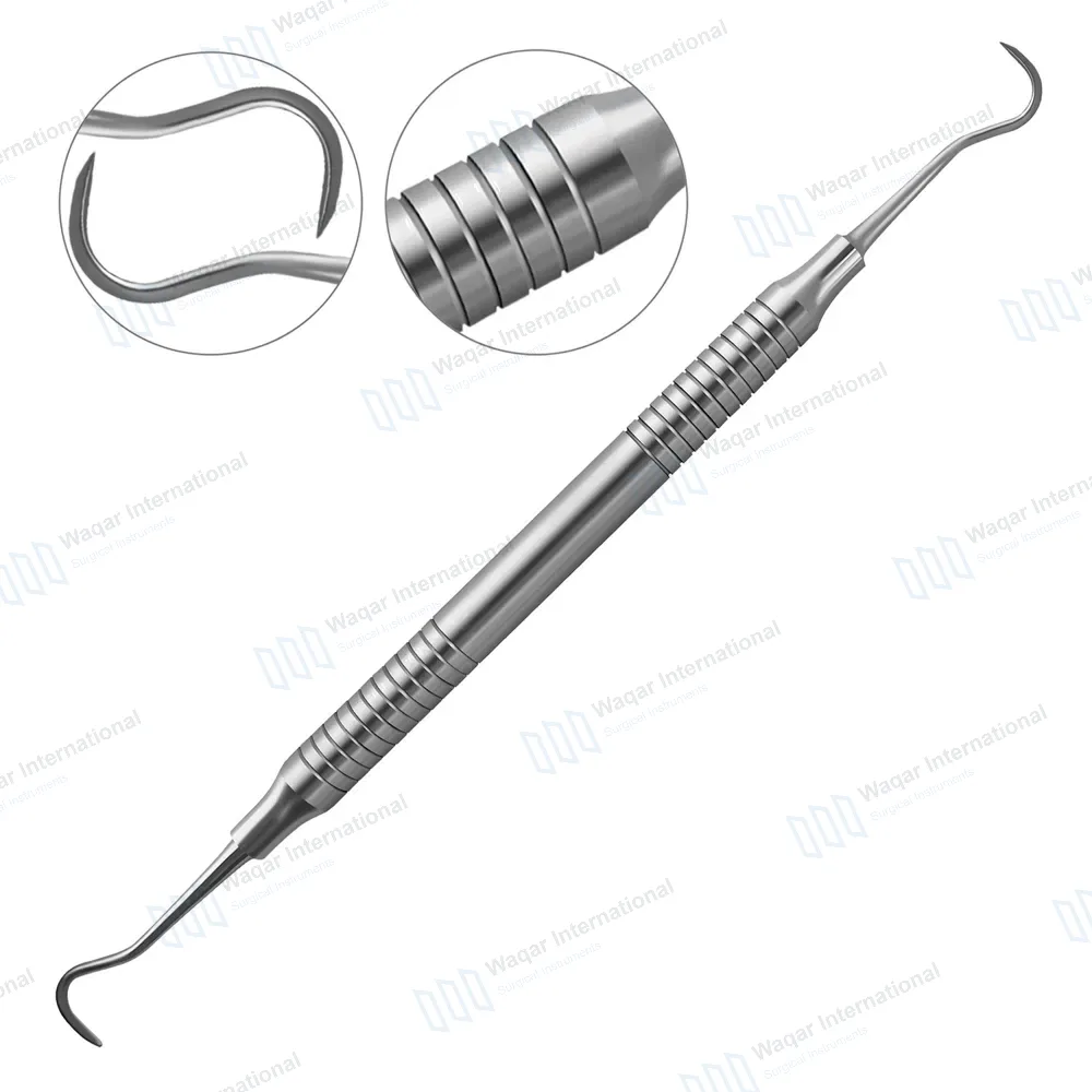 Sickle Scaler H6/H7 Anterior Double Ended Hollow Handle