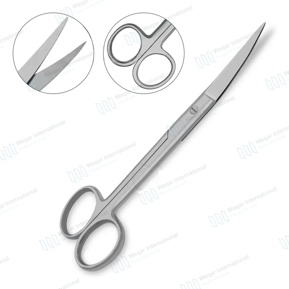Operating Scissors 4.5″ Curved Sharp/Sharp Round Pattern