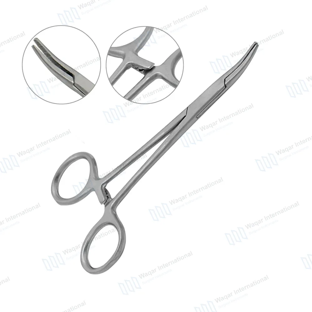 Dog Hemostat Ear Hair Puller 5″ Curved