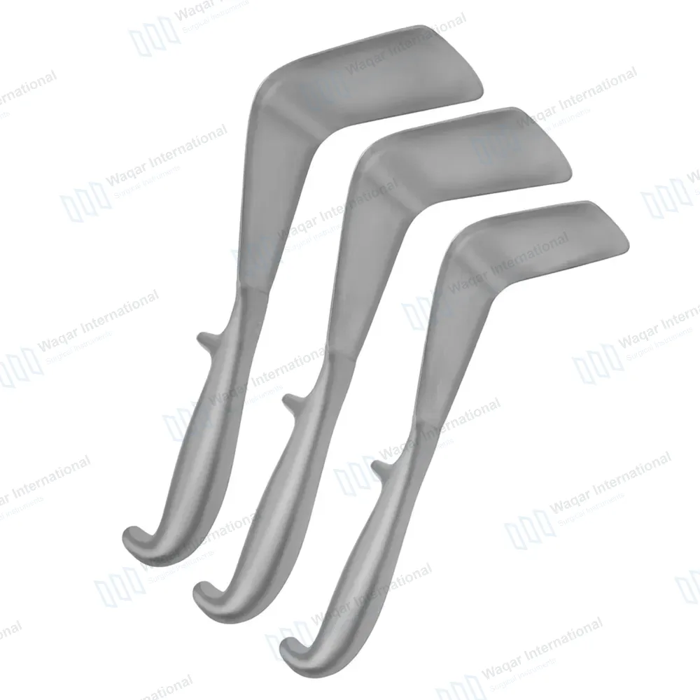 3 Pcs Doyen Vaginal Retractor Set 9″ (22.9cm) Small, Medium & Large