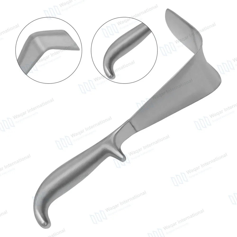 Doyen Vaginal Retractor 9″ Large Blade 2 1/4″ x  3 1/2″