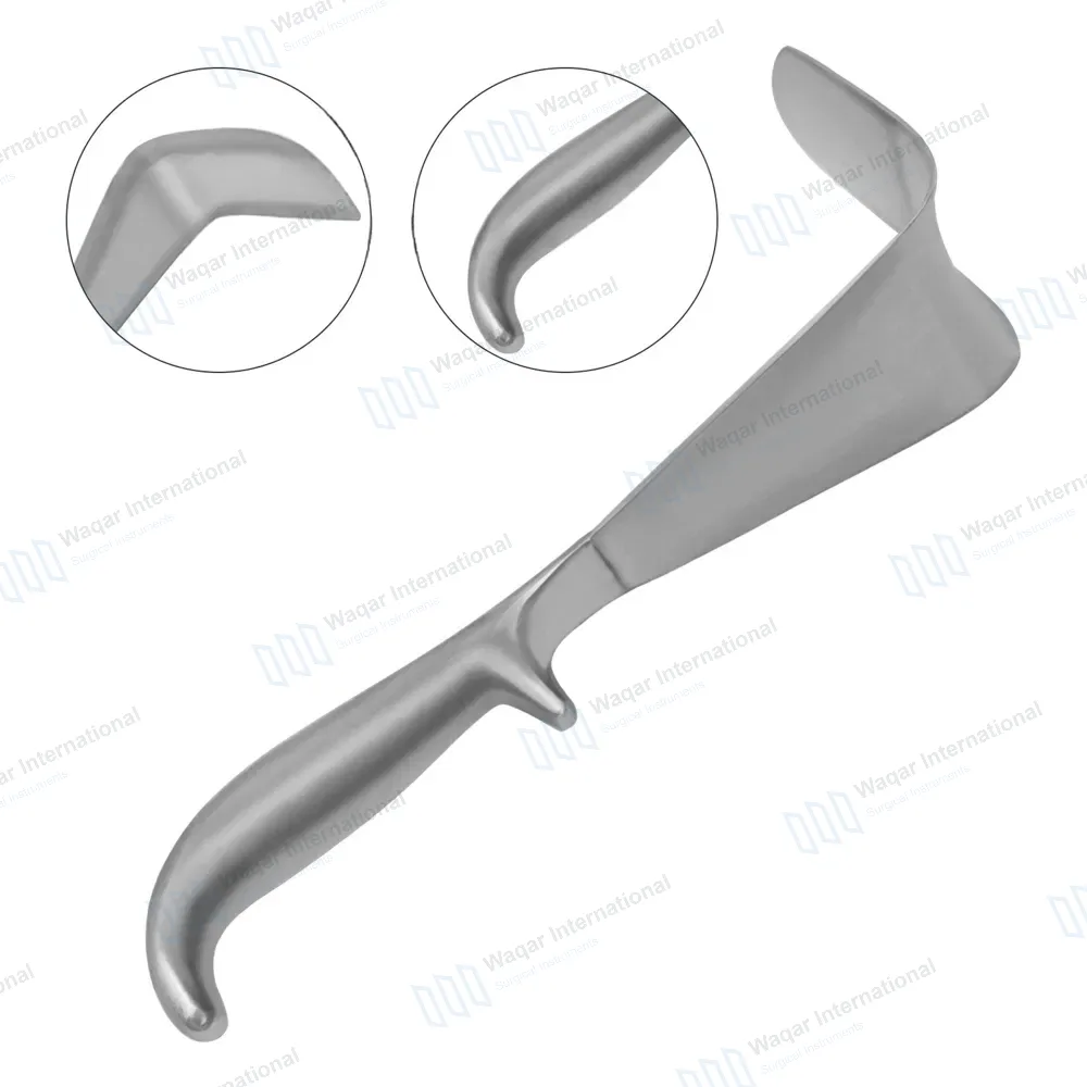 Doyen Vaginal Retractor 9″ Medium Blade 2 1/8″ x  3″