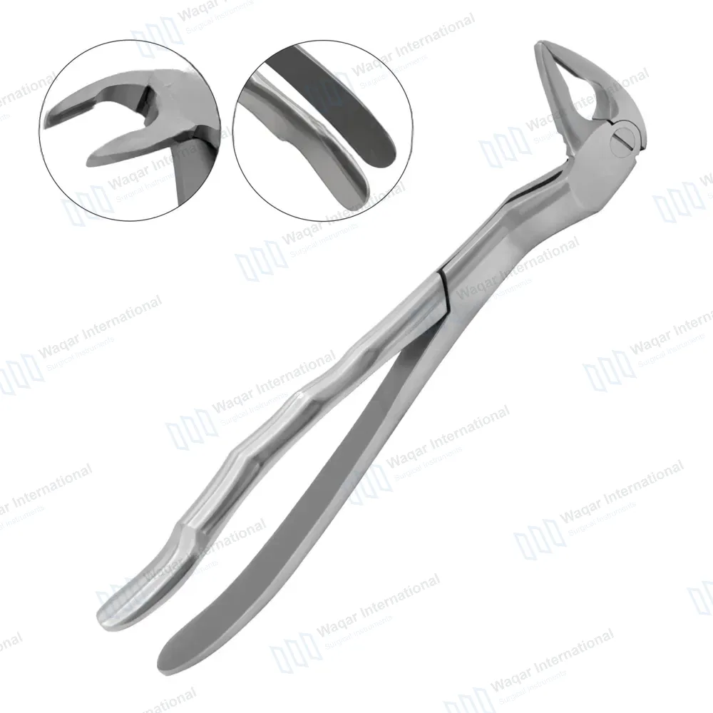 Micro Extracting Forceps #133R Right Angled Tapered Tips