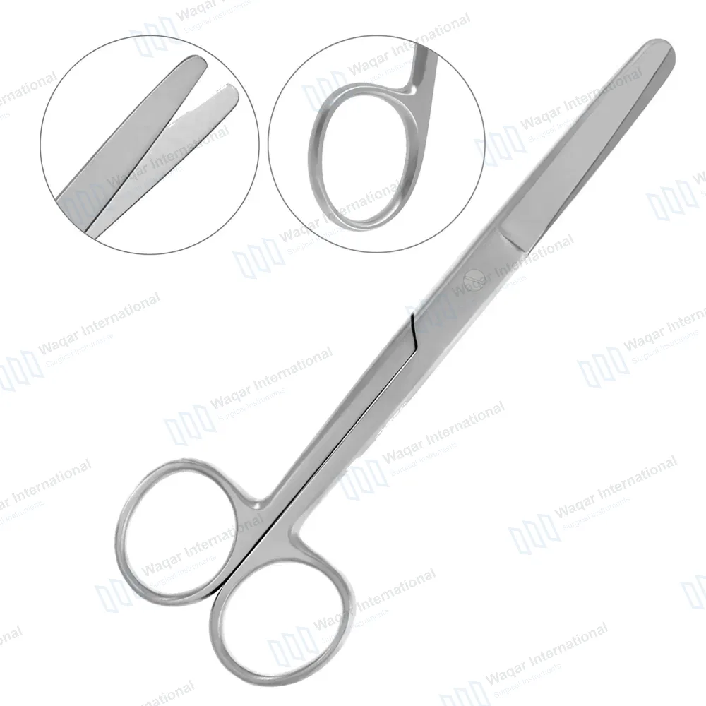 Dog Ear Cropping Scissors 5.5″ Straight Blunt/Blunt Blades