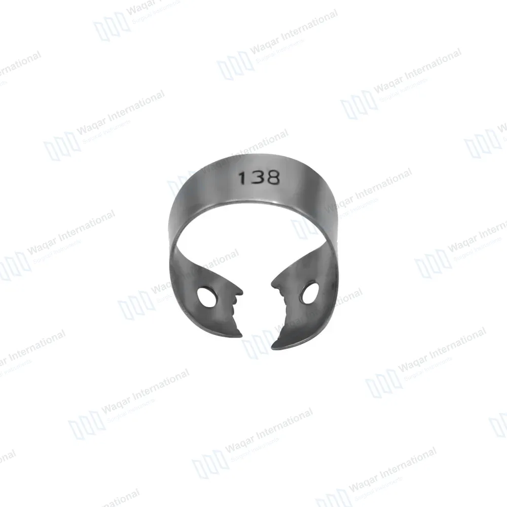 Endodontic Rubber Dam Clamp #138 for Left-Side Third Molars