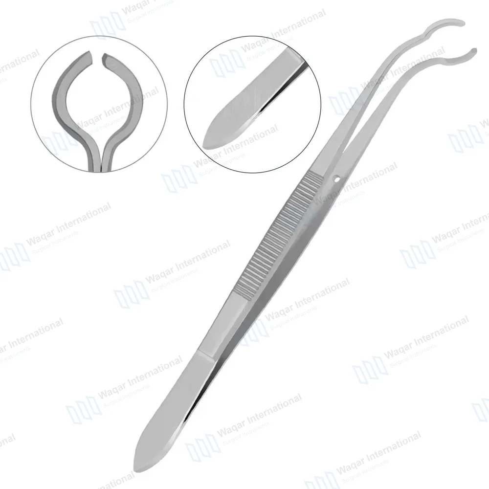 Davis Sterilizing Syringe Holding Forceps 10″