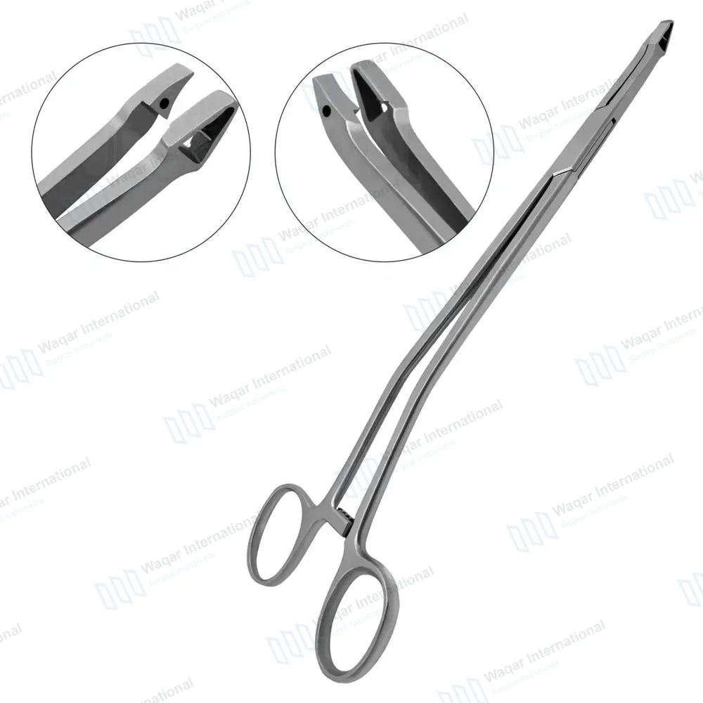 Thomas Gaylor Uterine Biopsy Punch 9.5″ Triangular Bite with Angled Shank
