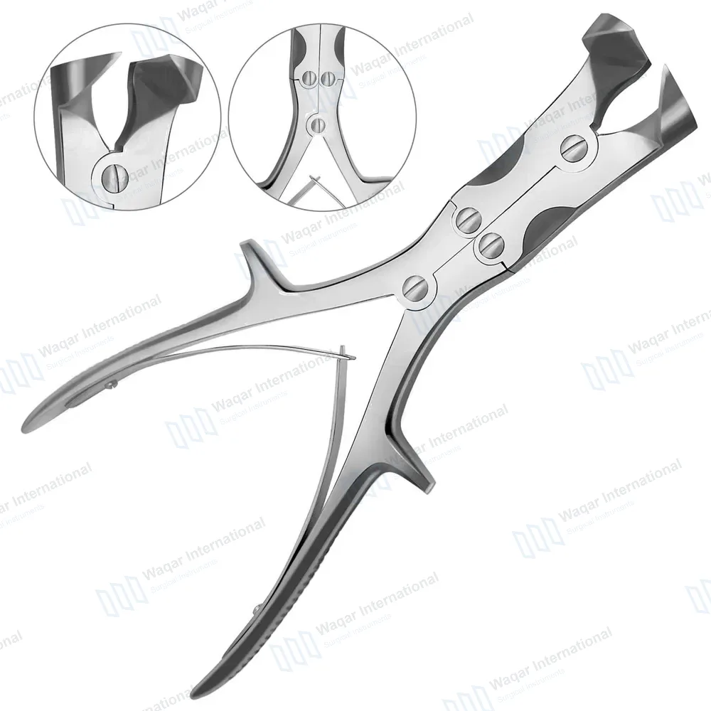 LISTON-STILLE Bone Cutting Forceps 10.5″ Double Action 90 Degree Angled Jaws