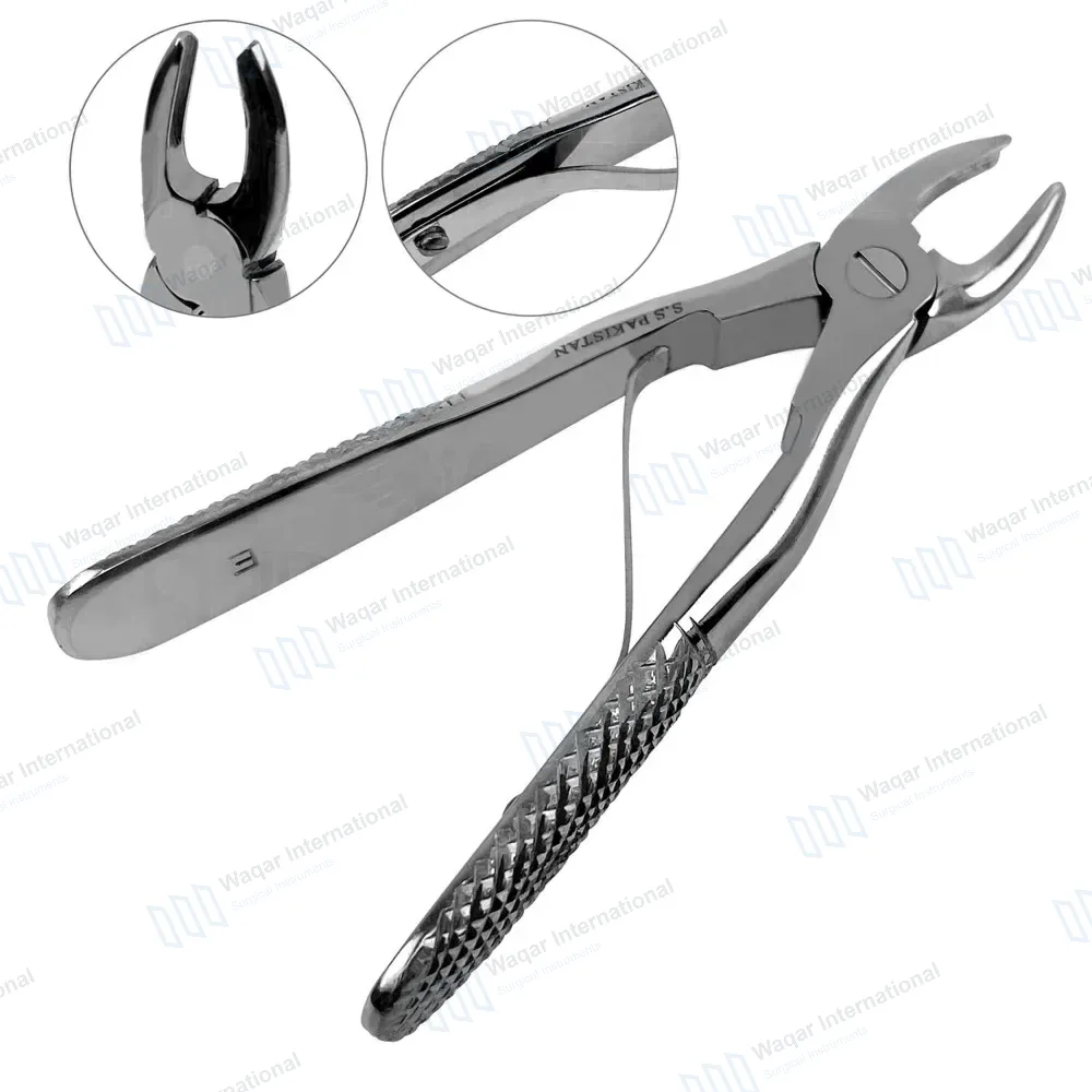 Pedo Extracting Forceps #E Upper Front Universal Mini