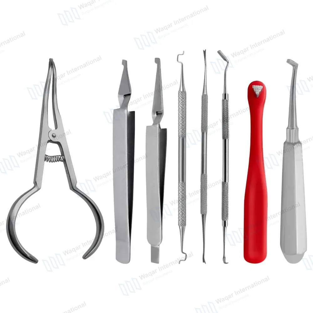 8 Pcs Dental Orthodontic Instruments Set