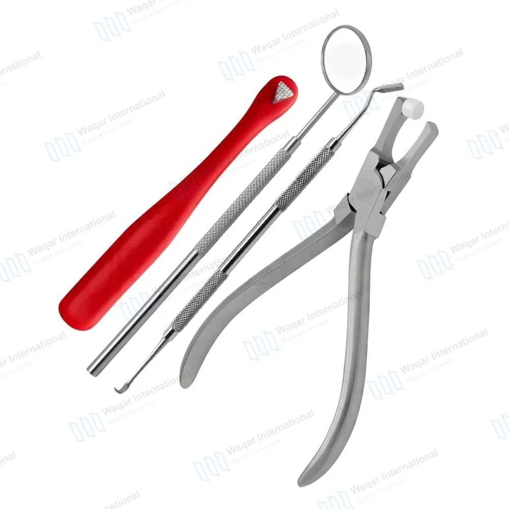 4 Pcs Orthodontic Band Set Up Kit