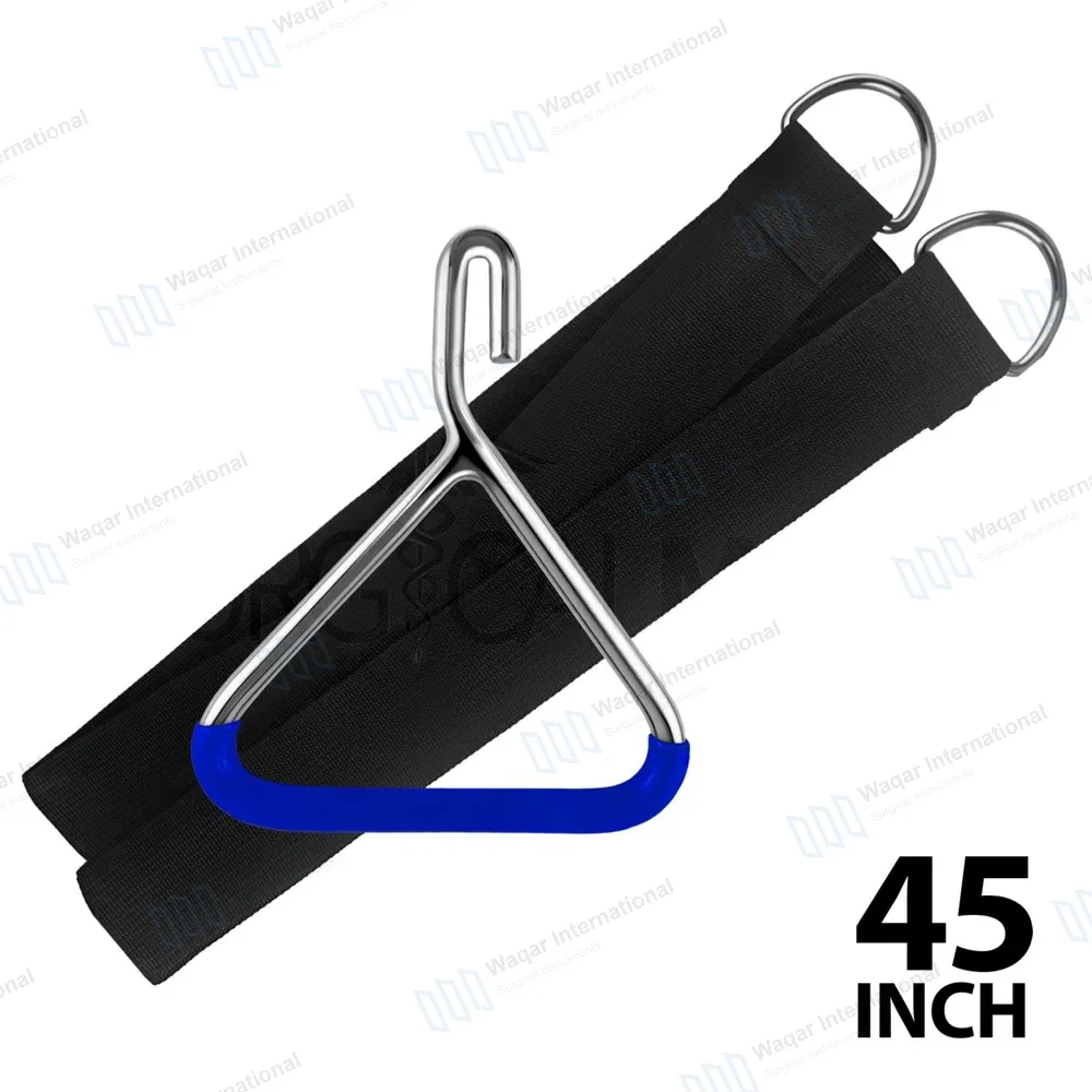 Nylon OB Calf Pulling Strap 45″ with Hook Handle