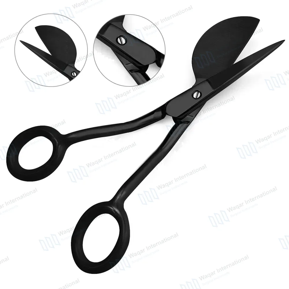 Duckbill Applique Scissor 6.5″ Black