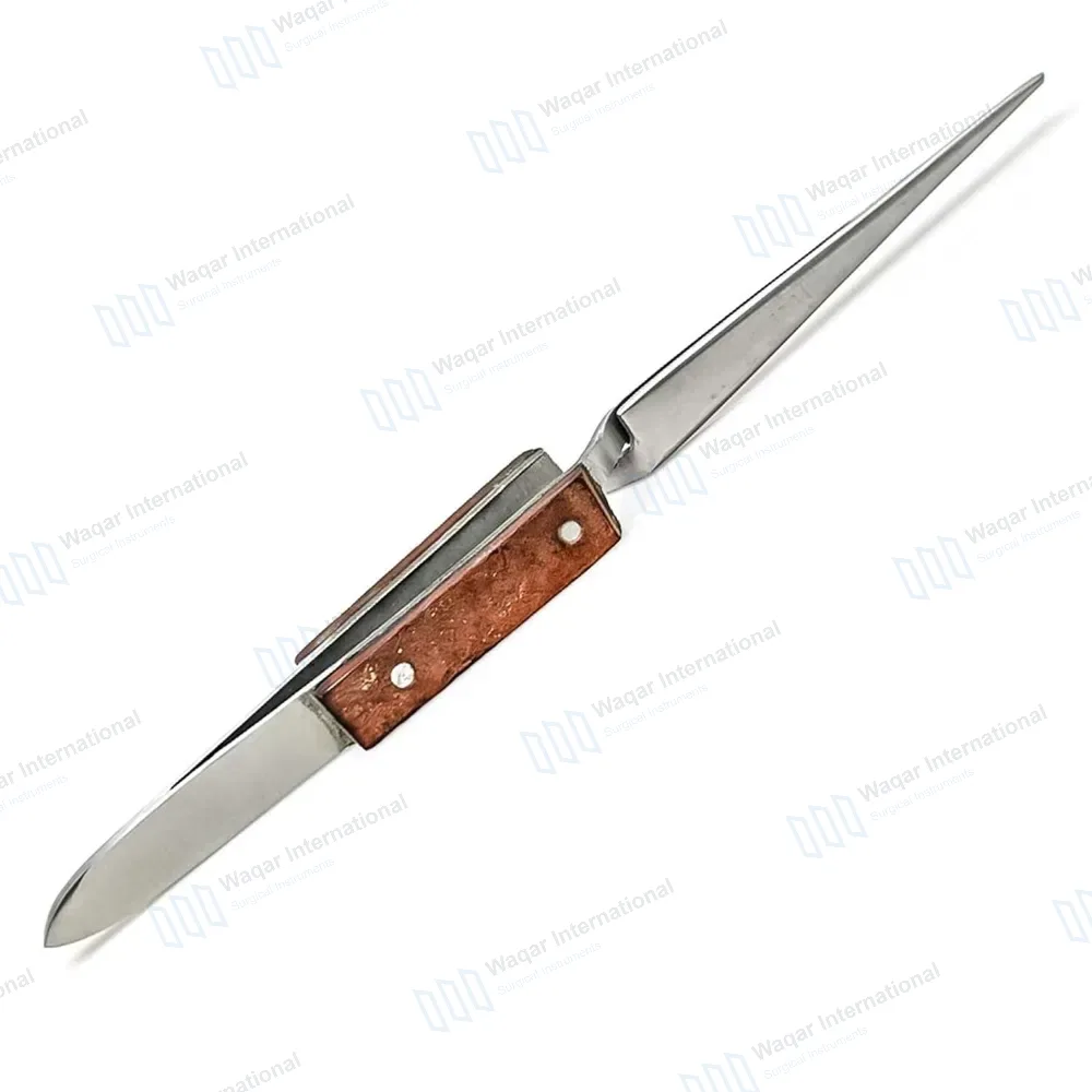 Fiber Grip Self Locking Soldering Tweezer 6.5″ Straight