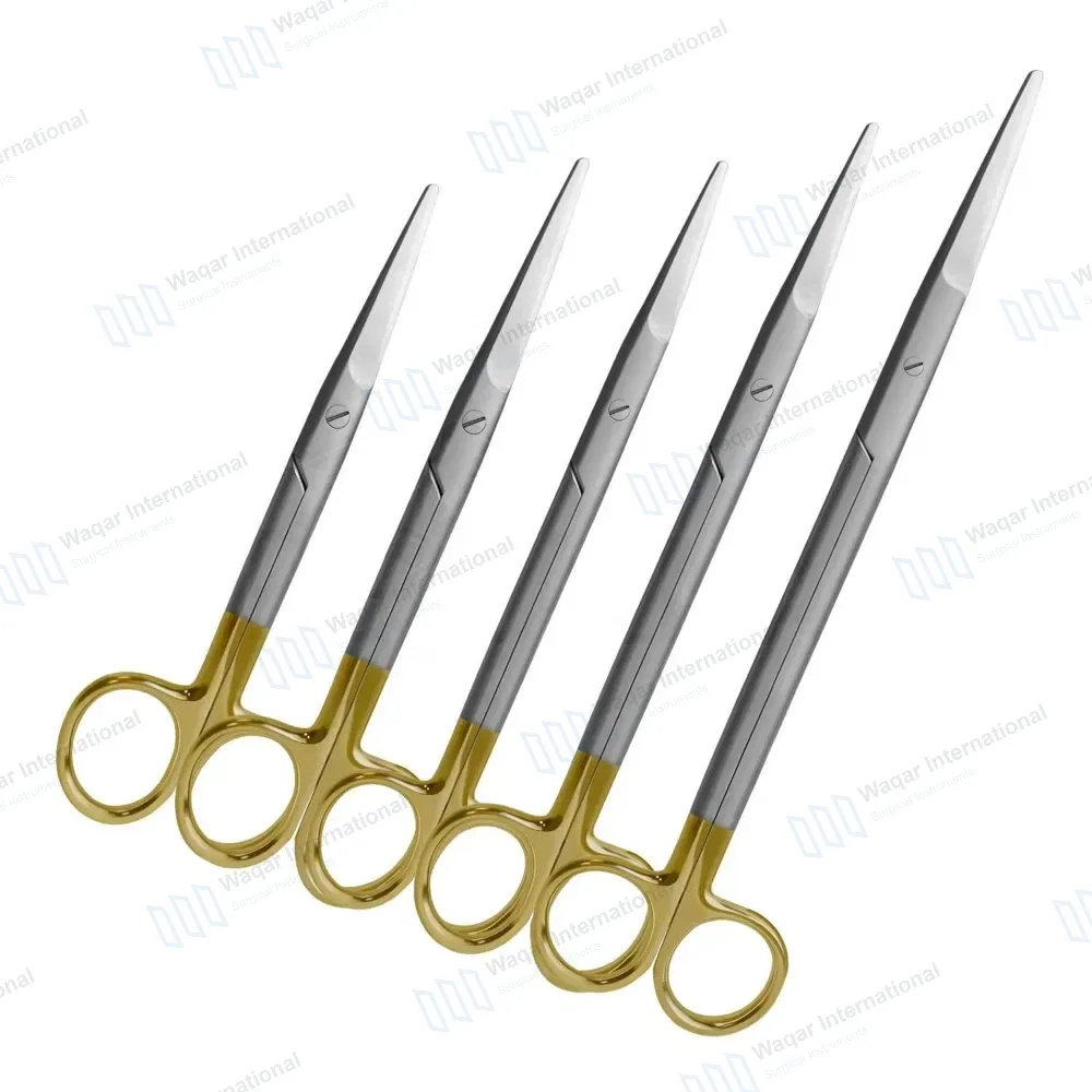 5 TC Mayo Dissecting Scissors Set 5.5″, 6.75″, 8″, 9″, 11″ Straight