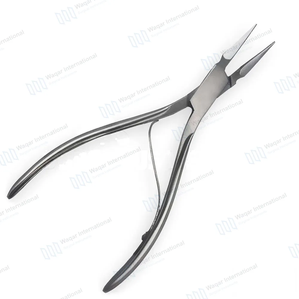 Virtus Splinter Forceps 6″ (15.2cm) Straight Serrated Tips